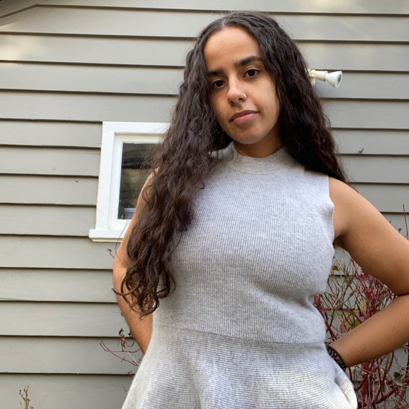 Veronica Beard - Noor Cashmere Grey Turtleneck - Picture 5 of 5